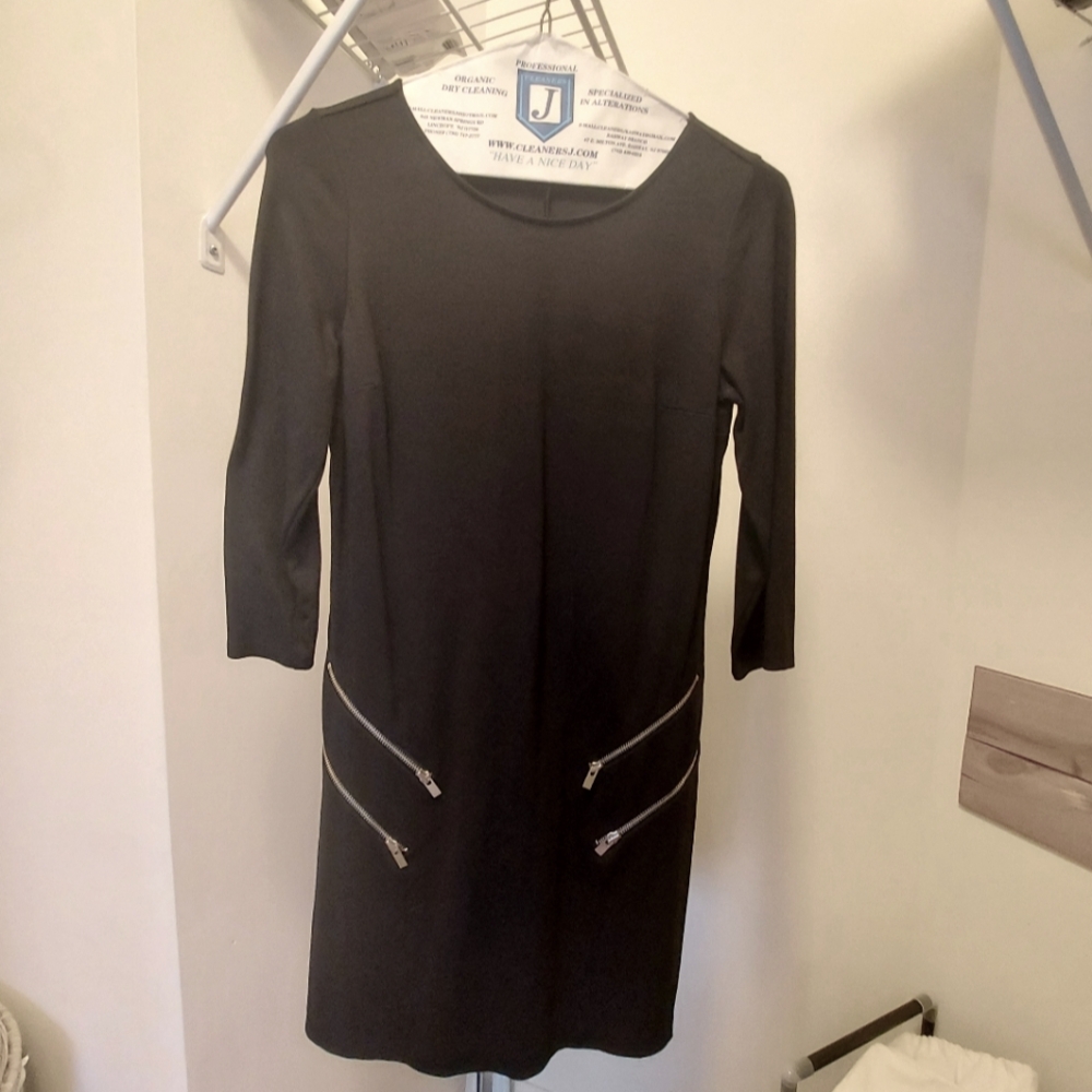 Express fitted black dress, Size medium